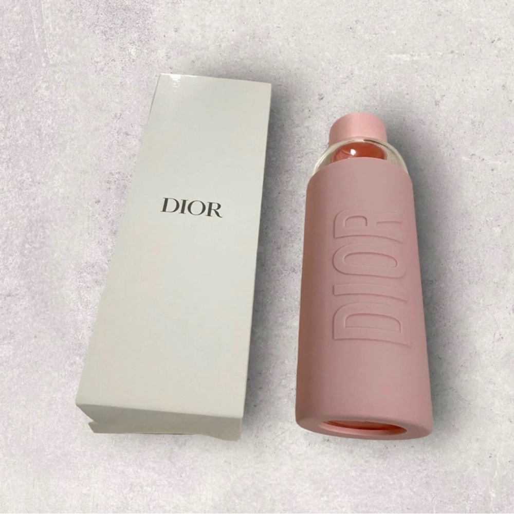 NIB Limited Edition Dior Glass Water Bottle